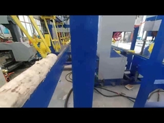 Attrezzatura per segatronchi a doppia colonna verticale