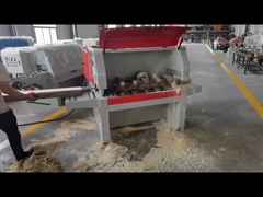 segatronchi a doppio mandrino con lame multiple per tavole