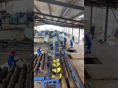 Linea di produzione per seghe a nastro gemellate