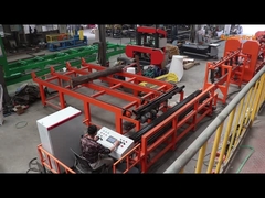 Fabbrica di segatura a fascia verticale gemellata