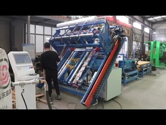 Linea di produzione automatica di pallet stringer Stringer Pallet Nailing Machine