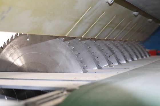 Multi Blade Pallet Block Cutting Saw Machine Automatic Multiple Euro Wooden Pallet Block Cutting Saw Machine