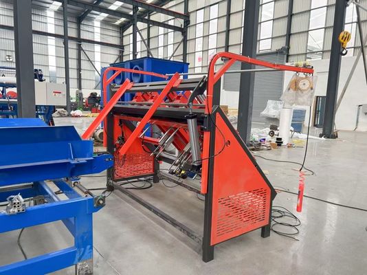 Semi Automatic Wood Pallet Nailing Machine / Euro Block Pallet Production Line