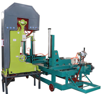 Popular MJ3210 Vertical Band Sawmill with Log Carriage /Automatic feeding Vertical bandsaw Mill