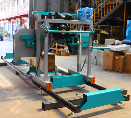 SW26G Portable Band Saw Mill Wood Cutting Portable Band Saw For Logs