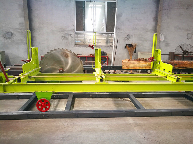 35HP 30KW Wood Circular Sawmill Furniture Log Carriage Sawmill