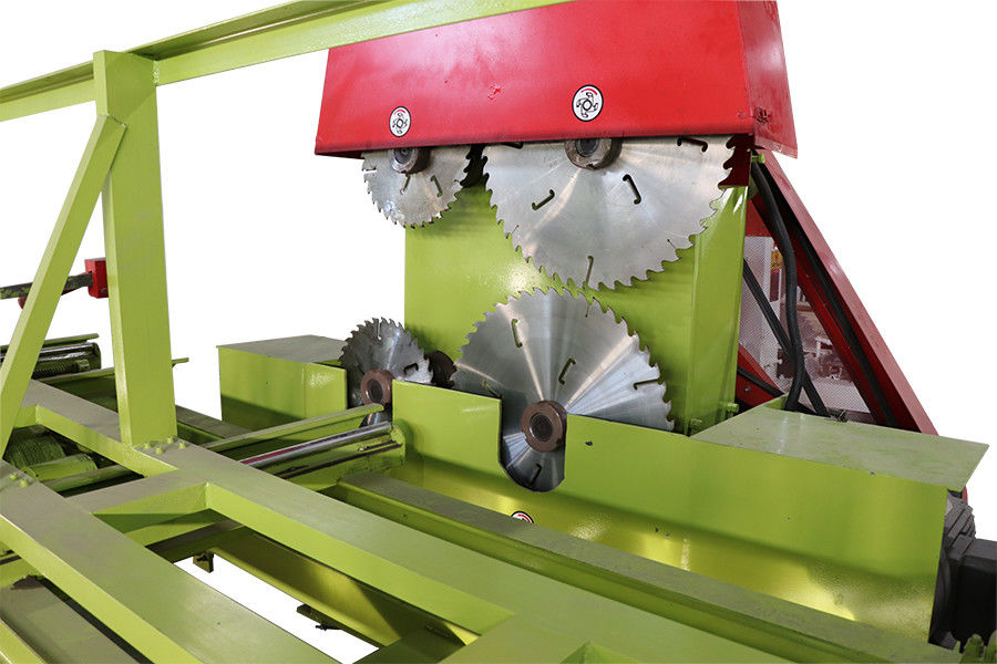 Woodworking 4 Blade Sliding Table Saw Circular Blade Sawmill Machine