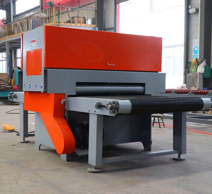 Twin Blade Board Edger Circular Sawmill With Infrared Light For Positioning