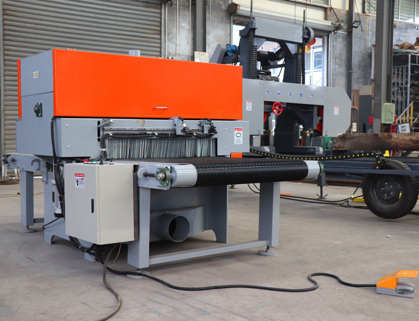 Board Edger Multiple Blades Circular Saw Wood Cutting RipSaw Machine