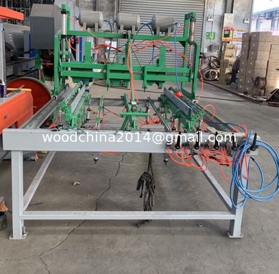 Pallet di legno che inchioda macchina, macchina di legno dell'assemblea del pallet, macchina semiautomatica del pallet