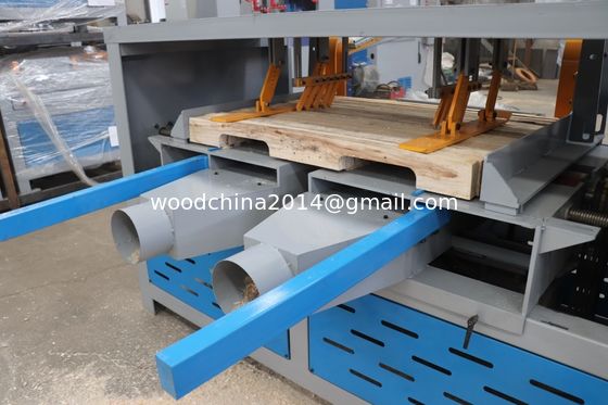 Macchine per la produzione di pallet di legno con testa singola o doppia