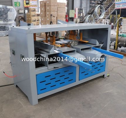 Macchina per il taglio di pallet di legno automatica a doppia testa