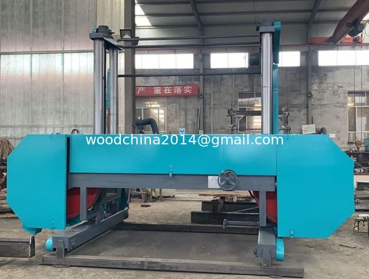 Macchina per segare in fasce di legno orizzontale a doppia colonna MJ2500