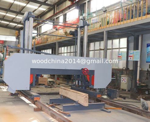 Cina segatrice a fascia orizzontale macchina a segatura a fascia pesante segatrice a fascia grande segatrice a tronchi con alimentazione interter