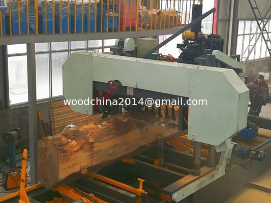 Macchine per la lavorazione del legno completamente automatiche per segatrici di tronchi pesanti di grandi dimensioni