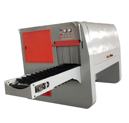 Legno rotondo Multipli Multi-Blade Rip Saw wMachina di taglio legno