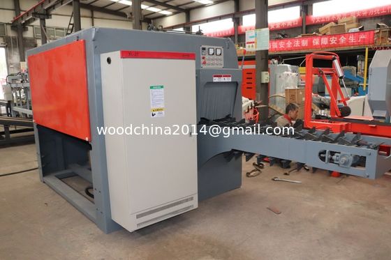 Tronco multiplo a doppio asse ad alto rendimento RipSaws Multi lama Rip Saw Machine per le vendite
