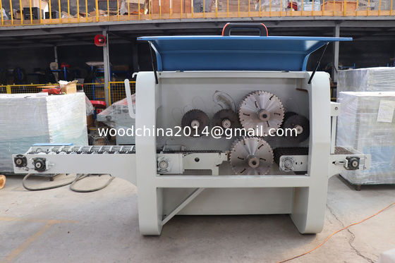 Tronco multiplo a doppio asse ad alto rendimento RipSaws Multi lama Rip Saw Machine per le vendite