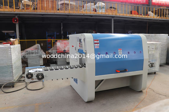 Tronco multiplo a doppio asse ad alto rendimento RipSaws Multi lama Rip Saw Machine per le vendite