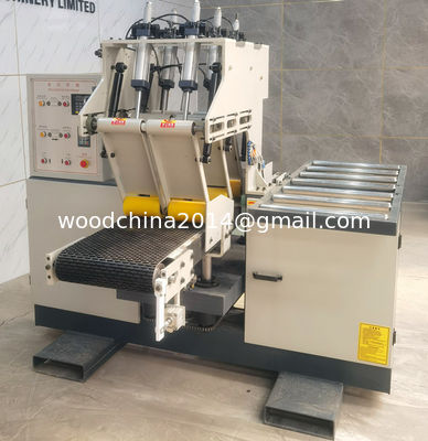 Macchina per la sega a banda orizzontale di legno Multihead Resaw Wood Sawmill Cutting Machine
