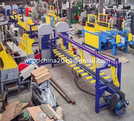 Linea di produzione Trasformazione dei prodotti in legno Pina Legno seghe Macchine per pallet di legno