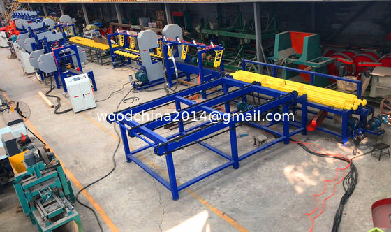 Linea di produzione Trasformazione dei prodotti in legno Pina Legno seghe Macchine per pallet di legno