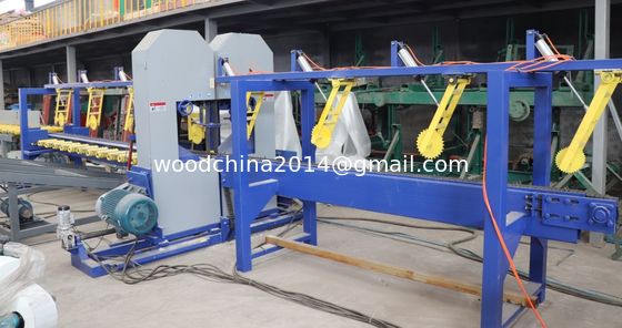 Macchine per segare legno a comando automatico a doppia banda verticale
