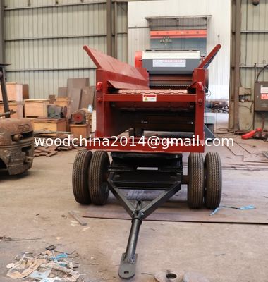 Customizable Mobile Horizontal Wood Chipper Shredder Dry And Wet Wood Log Branches Crusher