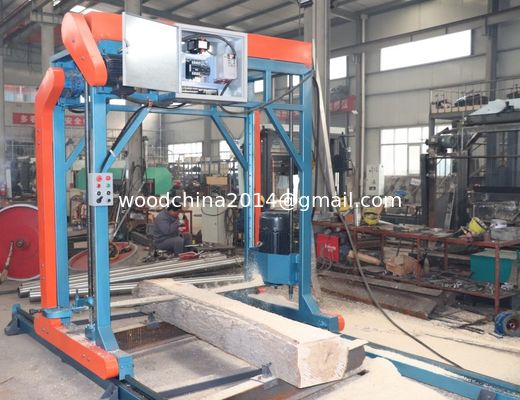 Large Sawn Wood Diameter 1500mm Wood Saw Machines Large Scale Chain Sawmill