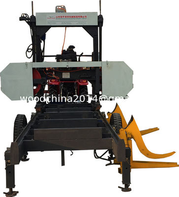 Segheria di legno idraulica della banda del ceppo della sega a nastro del mulino di legno mobile diesel del mulino per legname