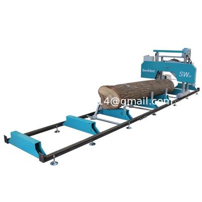 36 Inch Portable Sawmill SW36 Mini Sawmill Machine Portable With Trailer