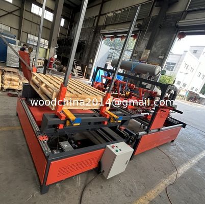 Macchine per la fabbricazione di blocchi di pallet di legno, macchine per la manipolazione di pallet