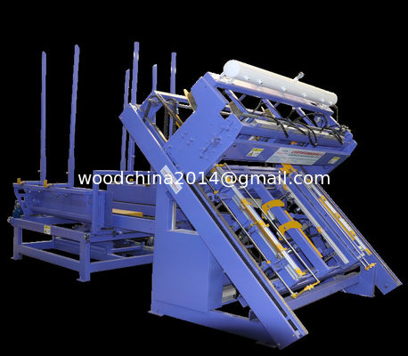 Pallet di legno automatico che inchioda la macchina del creatore del pallet della macchina, pallet automatico che inchioda macchina con l'operazione pneumatica