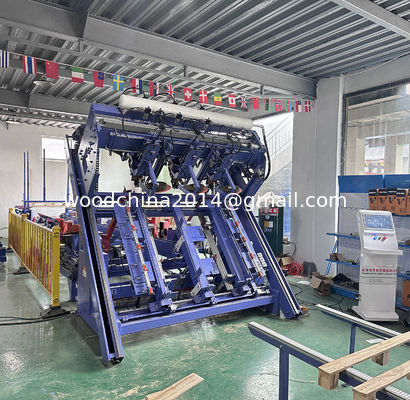 Prezzo di fabbrica Macchina automatica di chiusura dei pallet di legno Linea di produzione di pallet euro Macchina per la fabbricazione di pallet di legno