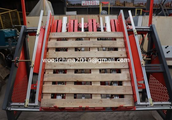 Pallet di legno a blocchetti che fa il pallet della macchina che inchioda macchina, macchina di legno di facile impiego del pallet