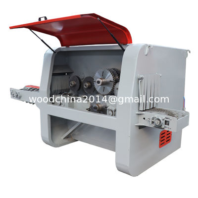 Tronco multiplo a doppio asse ad alto rendimento RipSaws Multi lama Rip Saw Machine per le vendite