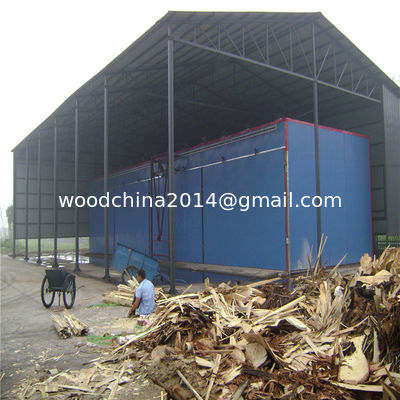 Macchina di trattamento termico di Woodpallet per ISPM 15, asciugatrice di legno dell'essiccatore della plancia del legname di legno