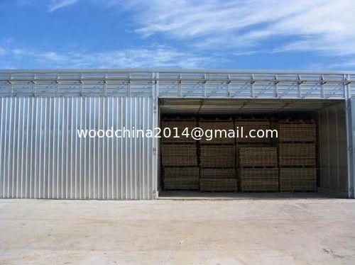Macchina di trattamento termico di Woodpallet per ISPM 15, asciugatrice di legno dell'essiccatore della plancia del legname di legno