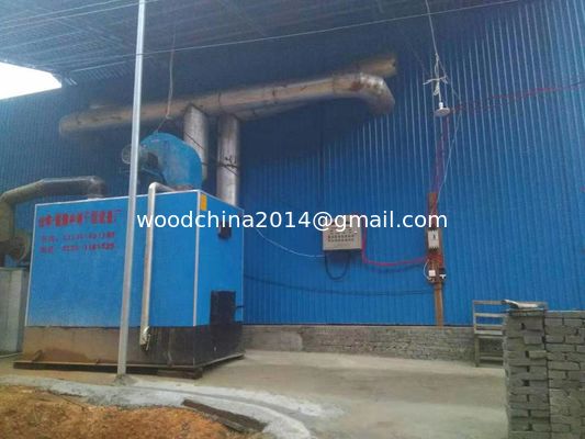 Macchina di trattamento termico di Woodpallet per ISPM 15, asciugatrice di legno dell'essiccatore della plancia del legname di legno