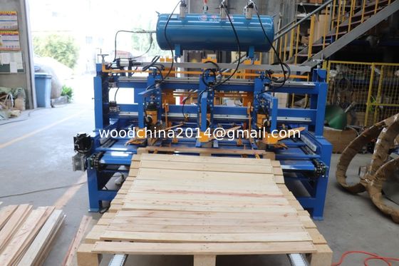 Prezzo di fabbrica Macchina automatica di chiusura dei pallet di legno Linea di produzione di pallet euro Macchina per la fabbricazione di pallet di legno
