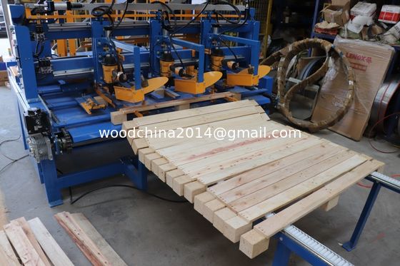 Macchine per la lavorazione del legno Linea di produzione di macchine per palette segatrice di legno compensato macchina di taglio per il taglio e il chiusura