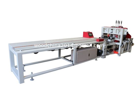 7.5KW Automatica CNC Legno Pallet Piede Pier Making Machine Per 40-120MM Spessore 40-100MM Larghezza