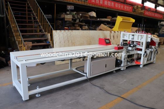 Macchine per la lavorazione del legno Linea di produzione di macchine per palette segatrice di legno compensato macchina di taglio per il taglio e il chiusura
