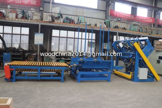 Linea di produzione di pallet di legno stringer