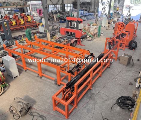 Macchine per segare legno a comando automatico a doppia banda verticale