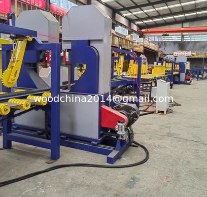 Macchine per segare legno a comando automatico a doppia banda verticale