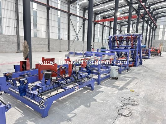 Macchine per chiudere pallet di legno / Macchine per la fabbricazione di pallet di legno EPAL / Macchine per il taglio di pallet di legno
