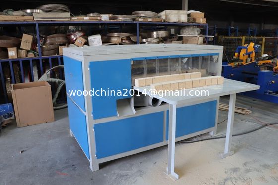 Seghe per taglio di blocchi di pallet a lame multiple Seghe per taglio di blocchi di pallet in legno multi-euro automatiche