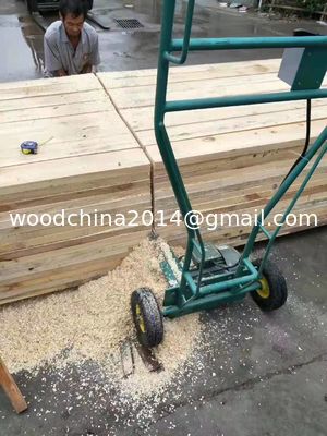 Segatrice a catena mobile per grandi tronchi Taglio di legno Taglio verticale Taglio di legno
