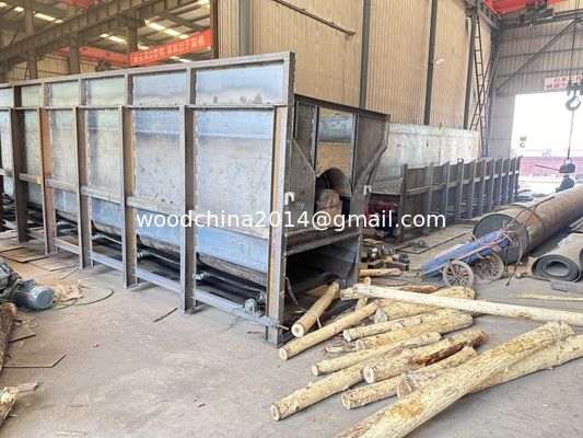 Automazione per la depurazione di corteccia di alberi per la depurazione di tronchi di legno, per la depurazione di legno/per la depurazione di alberi/per la depurazione di corteccia